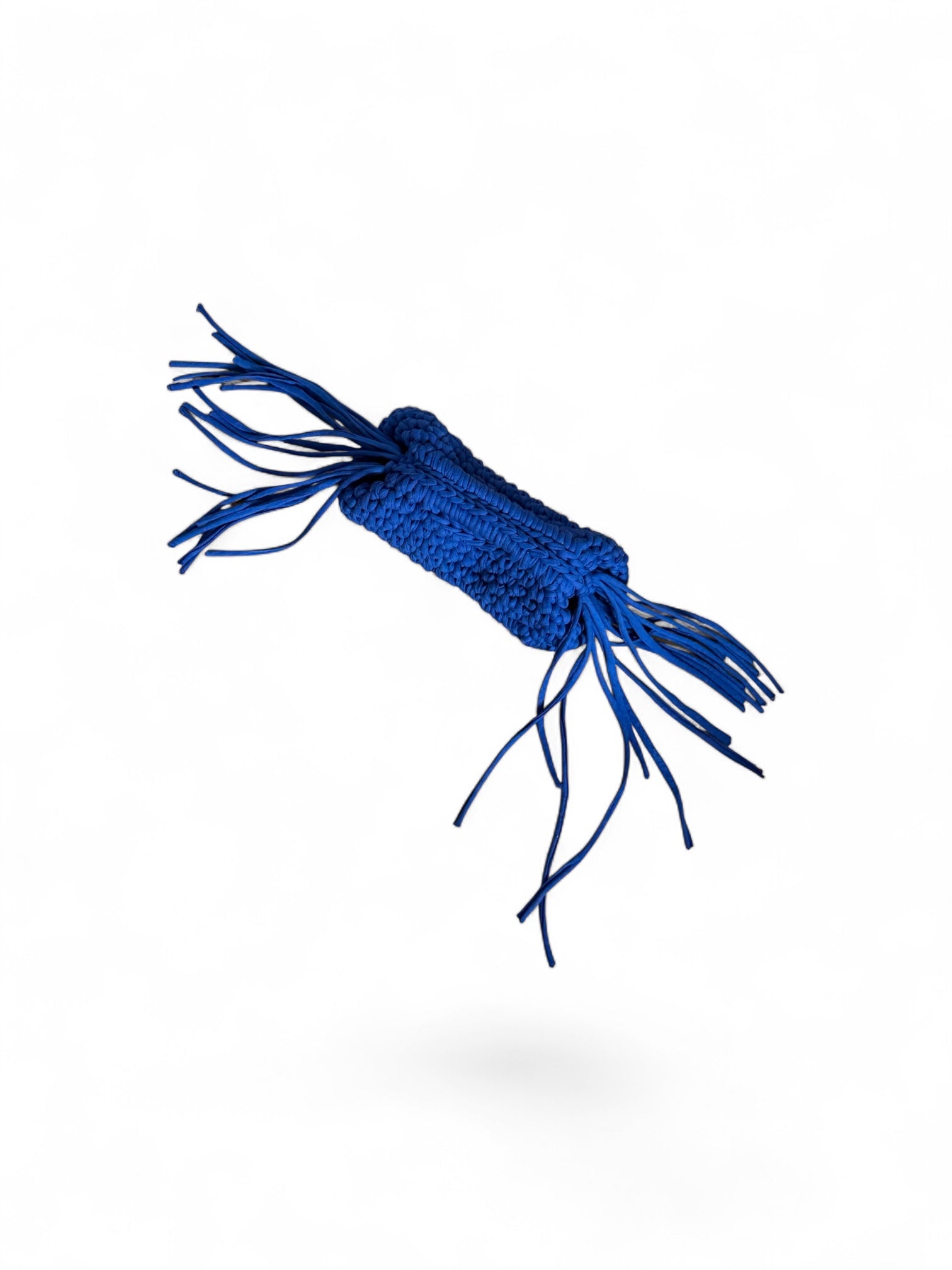 Clutch - bleu à franges
